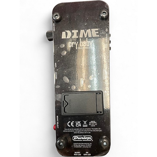 Used Dunlop Cry Baby From Hell Effect Pedal