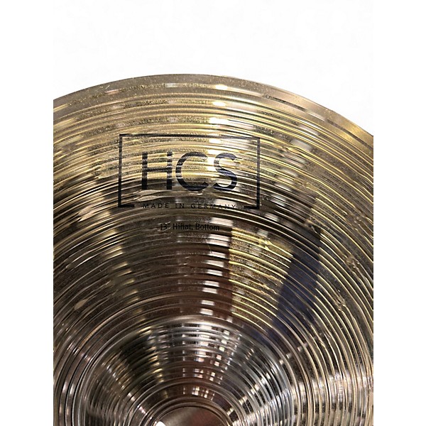 Used MEINL 13in HCS Hi Hat Pair Cymbal