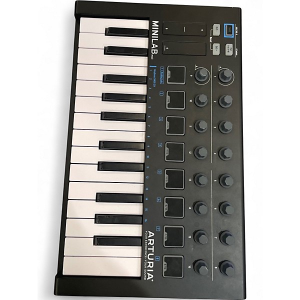 Used Arturia Minilab MKII MIDI Controller