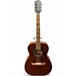 Used Fender Tim Armstrong Hellcat Natural Acoustic Electric Guitar thumbnail