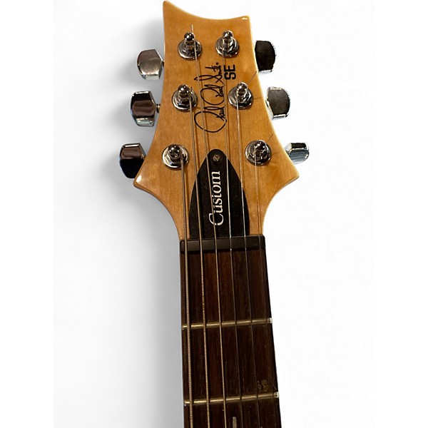 Used PRS SE Custom 24 Pink Solid Body Electric Guitar