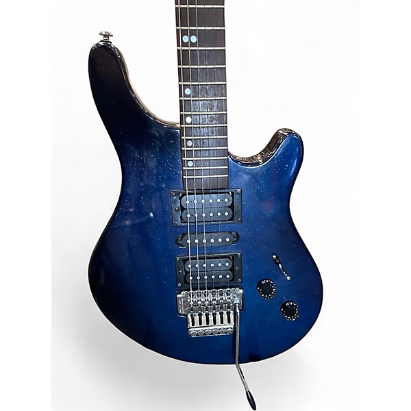 Used Washburn MAVERICK BT6 GBL Blue Solid Body Electric Guitar