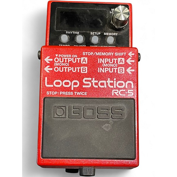 Used BOSS RC5 LOOP STATION Pedal