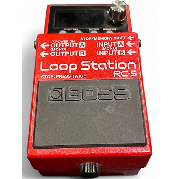 Used BOSS RC5 LOOP STATION Pedal