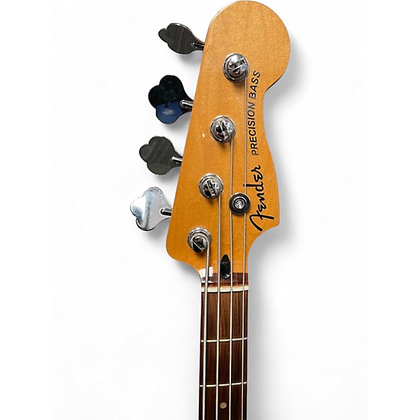 Used Fender Player Plus Active Precision Bass 2 Tone Sunburst Electric Bass Guitar