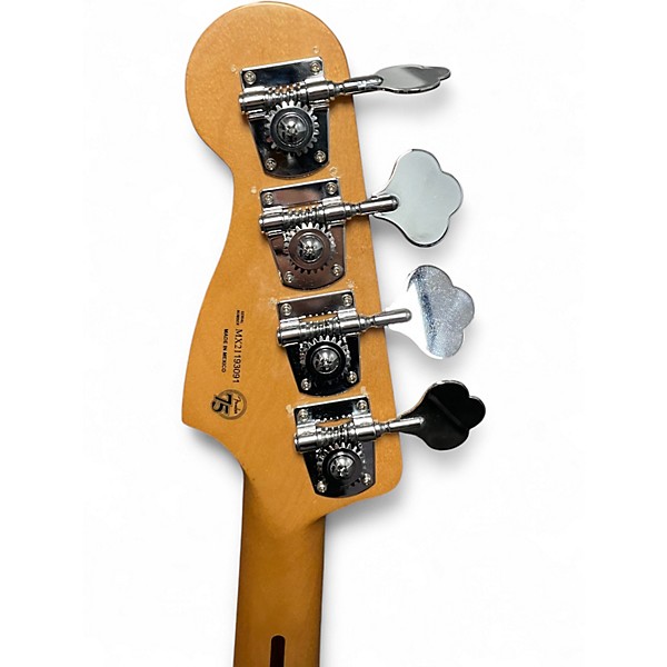 Used Fender Player Plus Active Precision Bass 2 Tone Sunburst Electric Bass Guitar