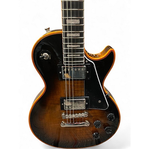 Used Epiphone LES PAUL CUSTOM WIDOW 2 Tone Sunburst Solid Body Electric Guitar