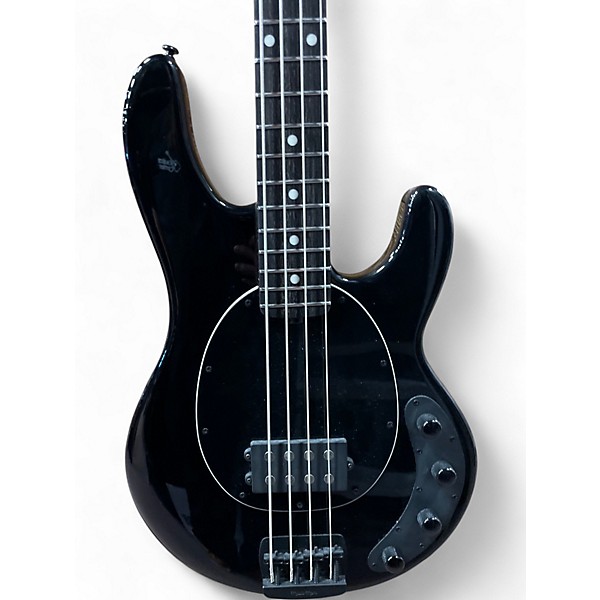 Used Ernie Ball Music Man Stingray 4 String Black Electric Bass Guitar