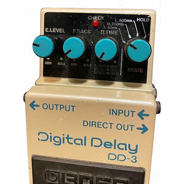Used BOSS DD3 Digital Delay Effect Pedal
