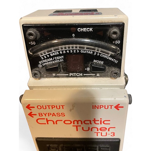 Used BOSS TU3 Chromatic Tuner Pedal