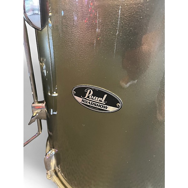 Used Pearl 5 Piece Roadshow Charcoal Metallic Drum Kit