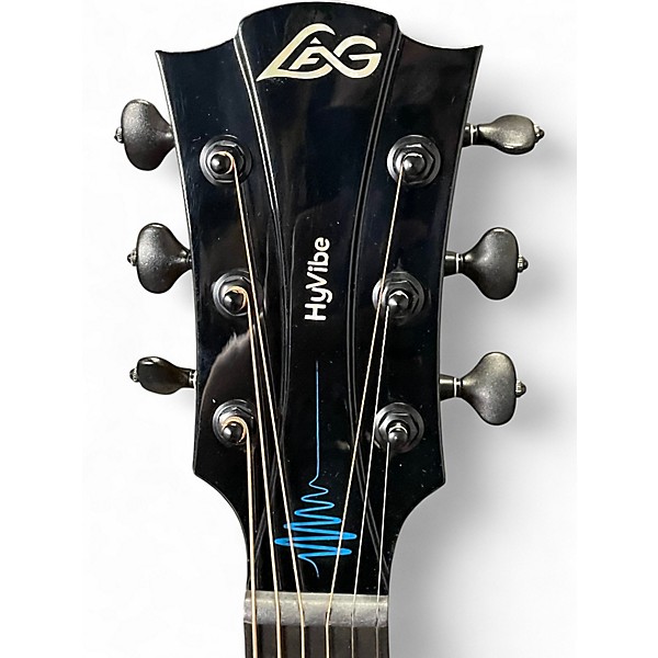 Used Lag Guitars THV30ACE TRAMONTANE HYVIBE Natural Acoustic Electric Guitar