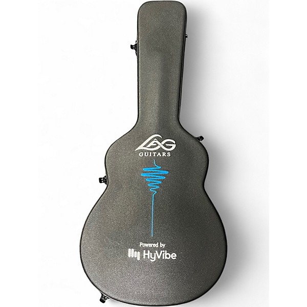 Used Lag Guitars THV30ACE TRAMONTANE HYVIBE Natural Acoustic Electric Guitar