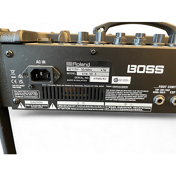 Used BOSS Katana KTN50 MKII 50W 1X12 Guitar Combo Amp