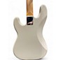 Used Fender Standard Precision Bass Olympic White Electric Bass Guitar