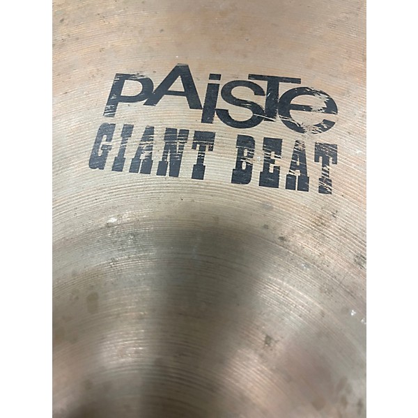 Used Paiste 20in Giant Beat Crash Cymbal Cymbal