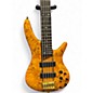 Used Ibanez SR805 5 String Amber Electric Bass Guitar