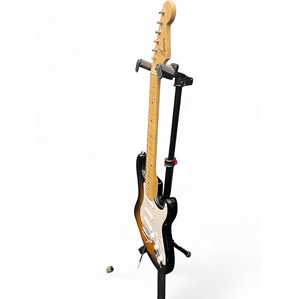 Used Squier Standard Stratocaster 2 Color Sunburst Solid Body Electric Guitar