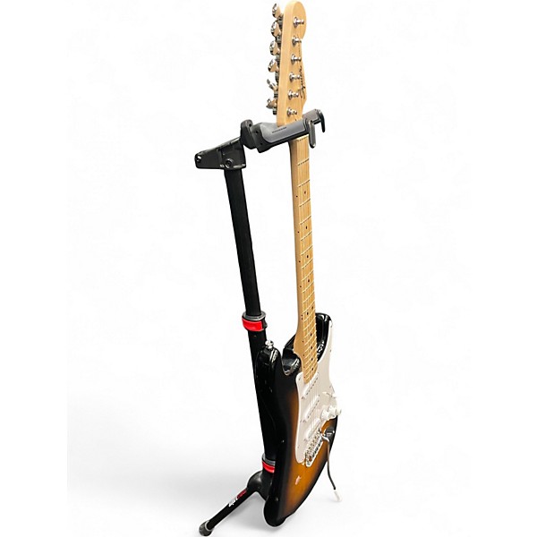 Used Squier Standard Stratocaster 2 Color Sunburst Solid Body Electric Guitar