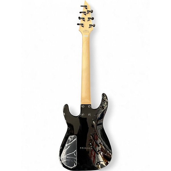 Used Jackson Dinky Arch Top JS22-7 DKA HT Black Solid Body Electric Guitar