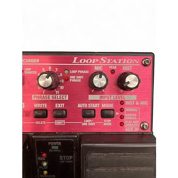 Used BOSS RC20XL Loop Station XL Twin Pedal