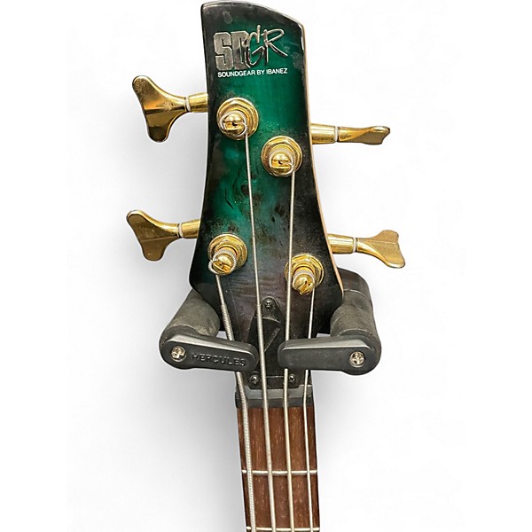 Used Ibanez SDGR GREEN Electric Bass Guitar