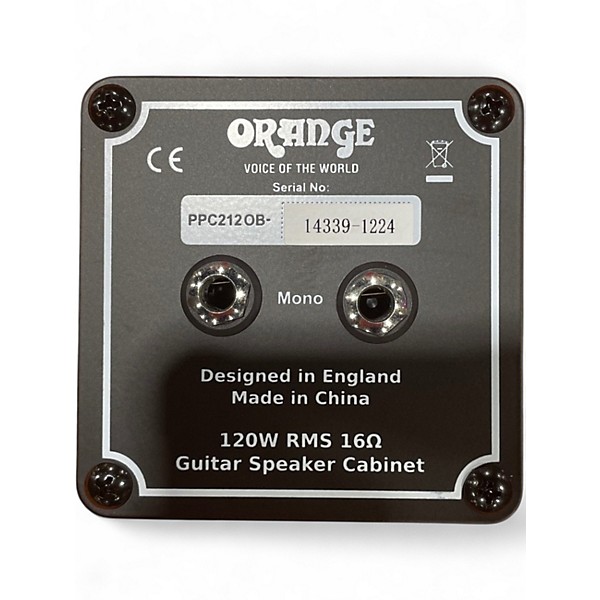 Used Orange PPC212OB Guitar Cabinet