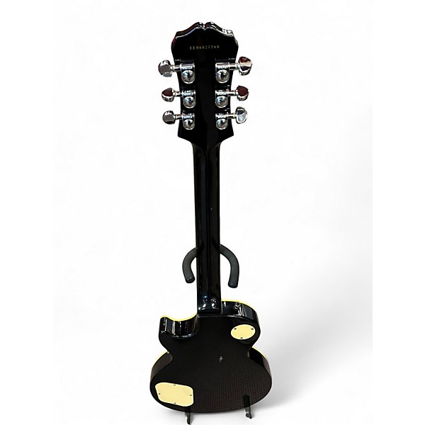 Used 2011 Epiphone Les Paul Standard Black Solid Body Electric Guitar