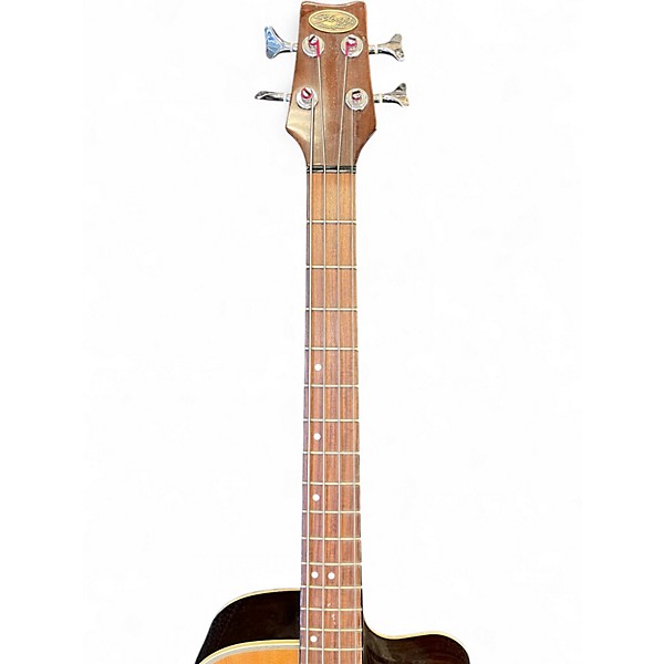 Used Stagg AB203CE Antique Natural Acoustic Bass Guitar