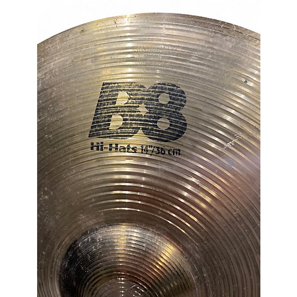 Used SABIAN 14in B8 Hi Hat Pair Cymbal