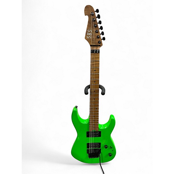 Used Sbs SS260 Green Solid Body Electric Guitar