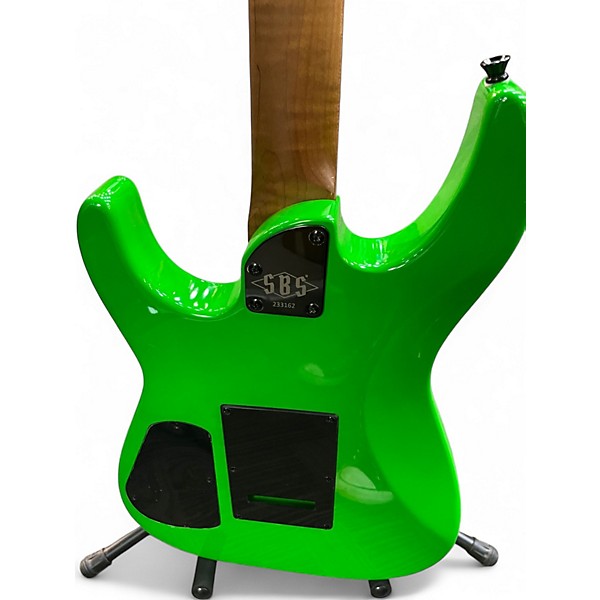 Used Sbs SS260 Green Solid Body Electric Guitar