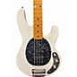 Used Sterling by Music Man Sting Ray 4 White Electric Bass Guitar