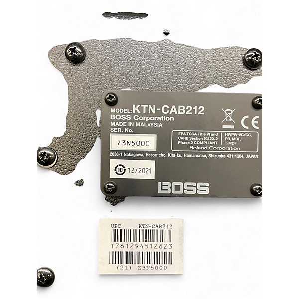 Used BOSS Katana Cab 212 150W 2X12 Guitar Cabinet