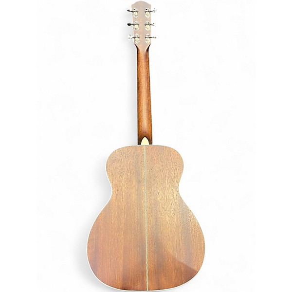 Used 2018 Fender PM-TE STD TRAVEL Natural Acoustic Electric Guitar