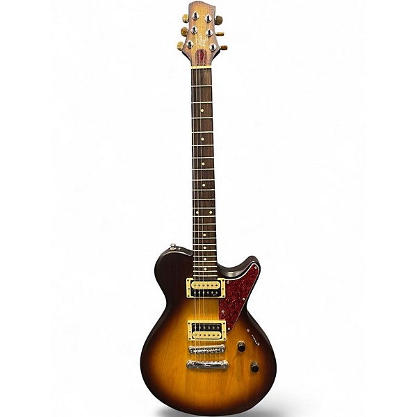 Used Rogue HH ASH 2 Color Sunburst Solid Body Electric Guitar