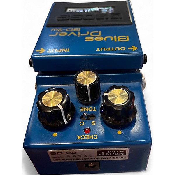 Used BOSS BD2W Blues Driver Waza Craft Effect Pedal
