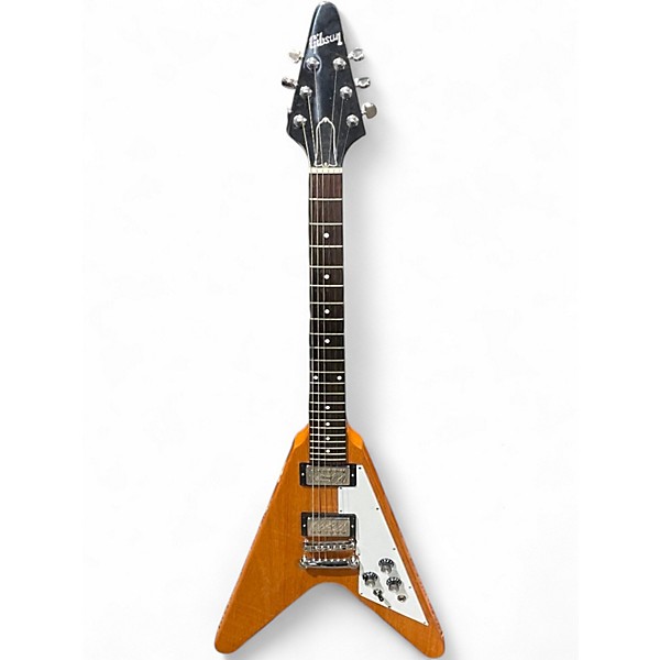 Used Gibson FLYING V 70S Natural Solid Body Electric Guitar