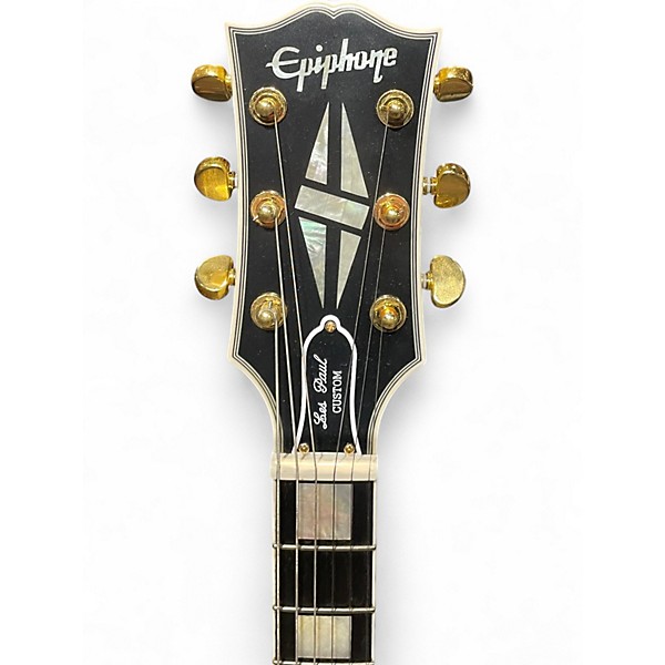 Used Epiphone Les Paul Custom SG INSPIRED BY GIBSON Classic White Solid Body Electric Guitar