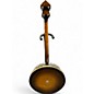 Used Kingston 4 String Resonator Banjo Tobacco Fade Banjo