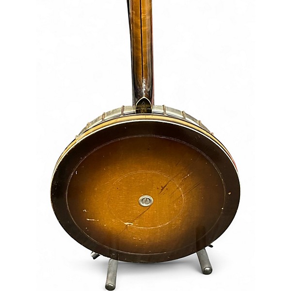 Used Kingston 4 String Resonator Banjo Tobacco Fade Banjo