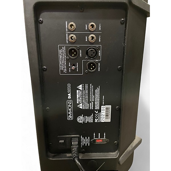 Used Simmons DA2110 Drum Amplifier