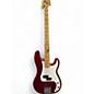 Used Fender Standard Precision Bass Candy Cola Electric Bass Guitar thumbnail