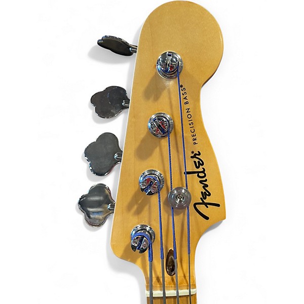 Used Fender Standard Precision Bass Candy Cola Electric Bass Guitar