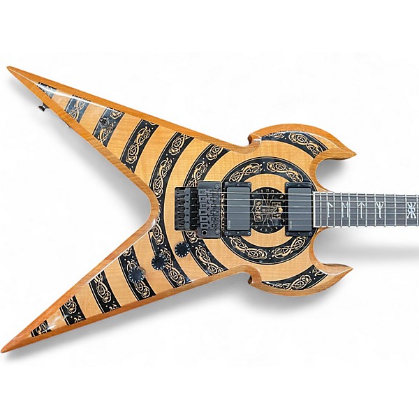 Used Wylde Audio Warhammer RAW TOP Solid Body Electric Guitar