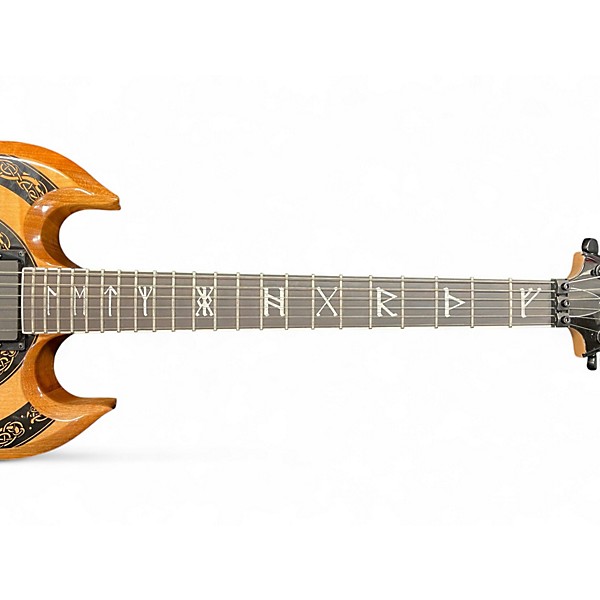 Used Wylde Audio Warhammer RAW TOP Solid Body Electric Guitar