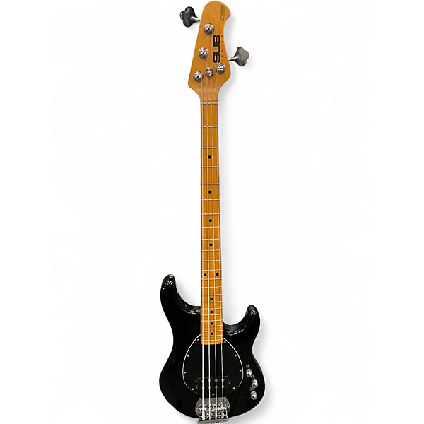 Used Sterling by Music Man Sub Series Black Electric Bass Guitar