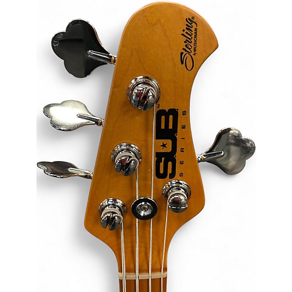 Used Sterling by Music Man Sub Series Black Electric Bass Guitar
