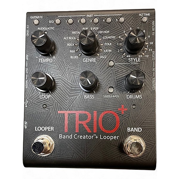 Used DigiTech Trio+ Band Creator Plus Looper Pedal