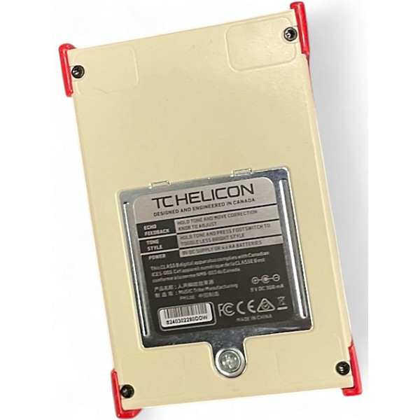 Used TC Helicon VoiceTone Mic Mechanic Vocal Processor